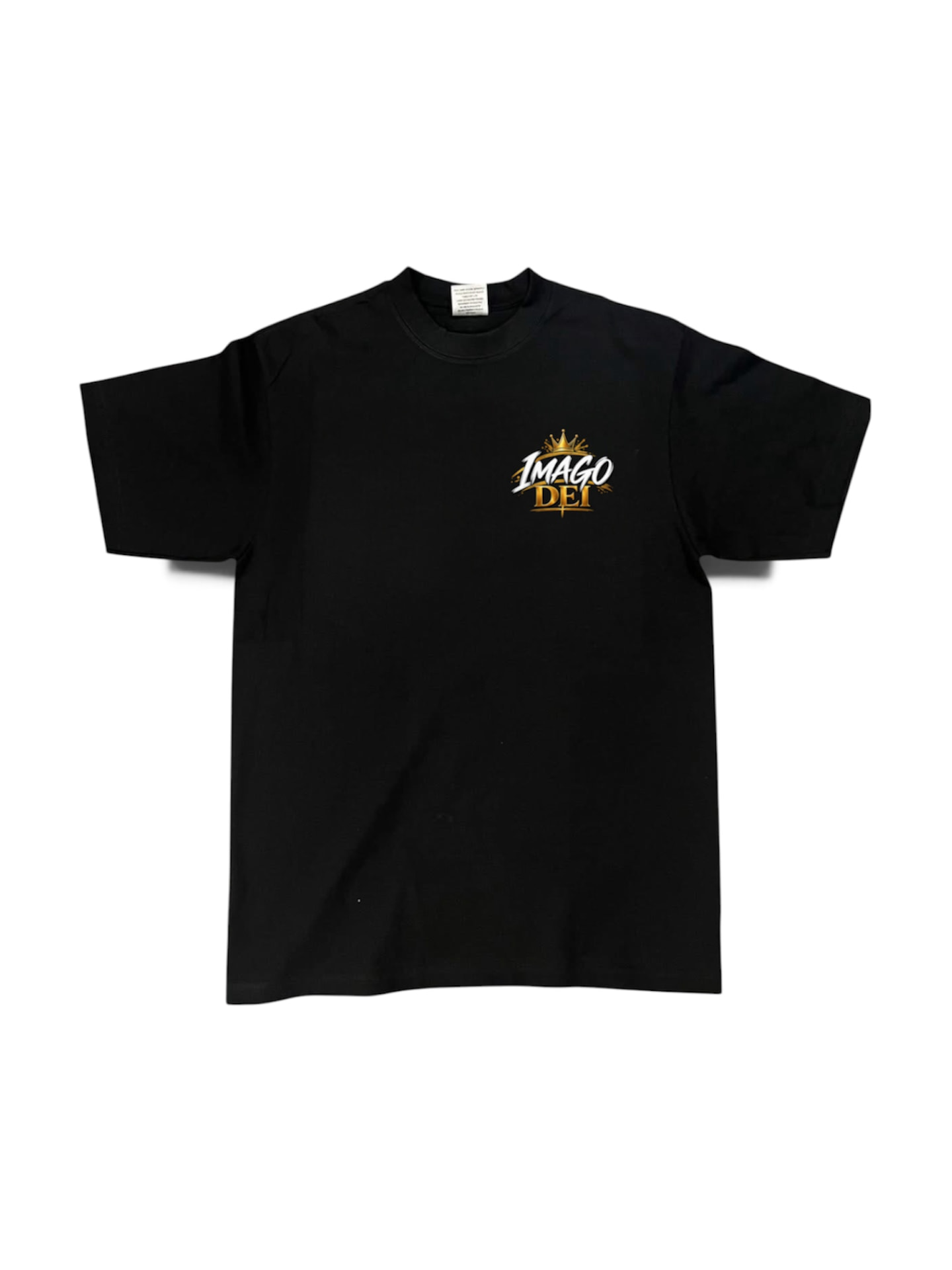 Imagi Dei tee front with the Imago Dei chest logo
